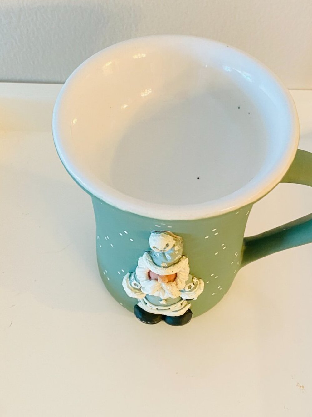 💕⚜️🔹️ Vintage 1980 Santa Claus Christmas Ceramic  vintage Santa wax warmer🔹️ - Picture 3 of 5